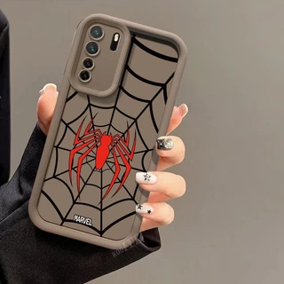 สําหรับrealme 5 6 7 8 Pro 5i 6i 7i 5S 6S C17 C3 C3i Spider Manเว็บอะนิเมะการ์ตูนTPUปลอกนุ่มฝาครอบป้องกันโทรศัพท์