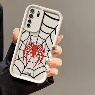 สําหรับrealme 5 6 7 8 Pro 5i 6i 7i 5S 6S C17 C3 C3i Spider Manเว็บอะนิเมะการ์ตูนTPUปลอกนุ่มฝาครอบป้องกันโทรศัพท์