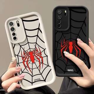 สําหรับrealme 5 6 7 8 Pro 5i 6i 7i 5S 6S C17 C3 C3i Spider Manเว็บอะนิเมะการ์ตูนTPUปลอกนุ่มฝาครอบป้องกันโทรศัพท์