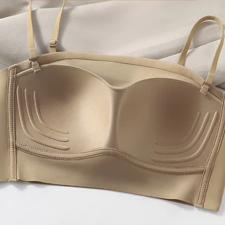 เสื้อใน Bra เจลลี่บรา บราไร้ขอบ ไร้โครง ใส่สบาย อ่อนนุ่ม ผ้าไหมน้ำแข็งเย็นและไม่มีร่องรอย
