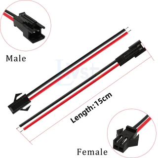 1 ชุด 2Pin 3Pin 4Pin 5Pin 6Pin Led Connector ชาย/หญิง JST SM 2.54 มม.2 3 4 5 6Pin ปลั๊กสายไฟสําหรับ Led Strip Light โคมไฟไดร์เวอร์