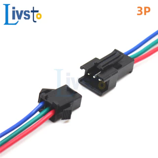1 ชุด 2Pin 3Pin 4Pin 5Pin 6Pin Led Connector ชาย/หญิง JST SM 2.54 มม.2 3 4 5 6Pin ปลั๊กสายไฟสําหรับ Led Strip Light โคมไฟไดร์เวอร์