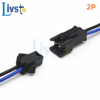 1 ชุด 2Pin 3Pin 4Pin 5Pin 6Pin Led Connector ชาย/หญิง JST SM 2.54 มม.2 3 4 5 6Pin ปลั๊กสายไฟสําหรับ Led Strip Light โคมไฟไดร์เวอร์