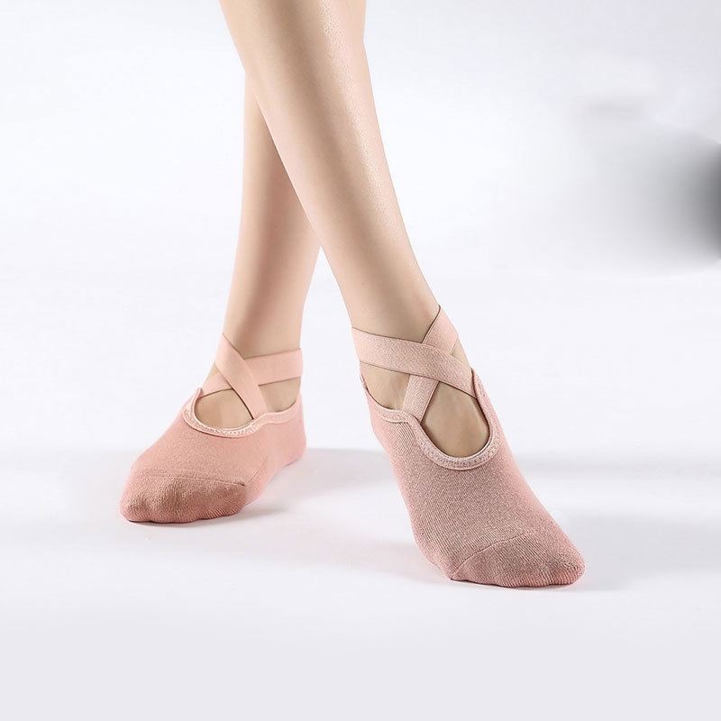 ถุงเท้าซิลิโคน แบบบาง กันลื่น เหมาะกับการเล่นโยคะ ฟิตเนส พิลาทิส แฟชั่นฤดูร้อน แบบมืออาชีพ สําหรับผู้หญิง - รูปที่ 5