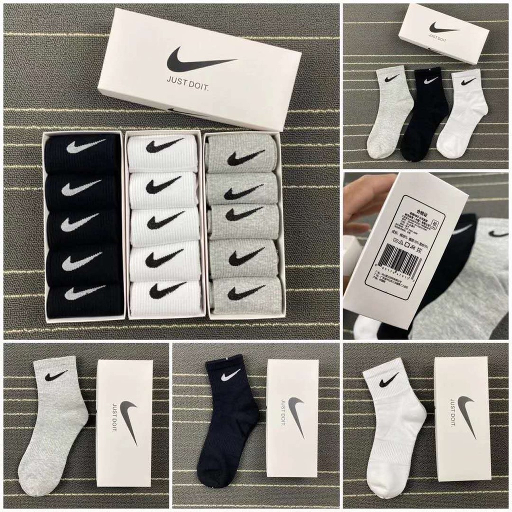 Nike ถุงเท้ากีฬา ถุงน่องบาสเก็ตบอล ข้อสั้น แบบบาง แฟชั่นฤดูร้อน สําหรับผู้ชาย และผู้หญิง SP60535