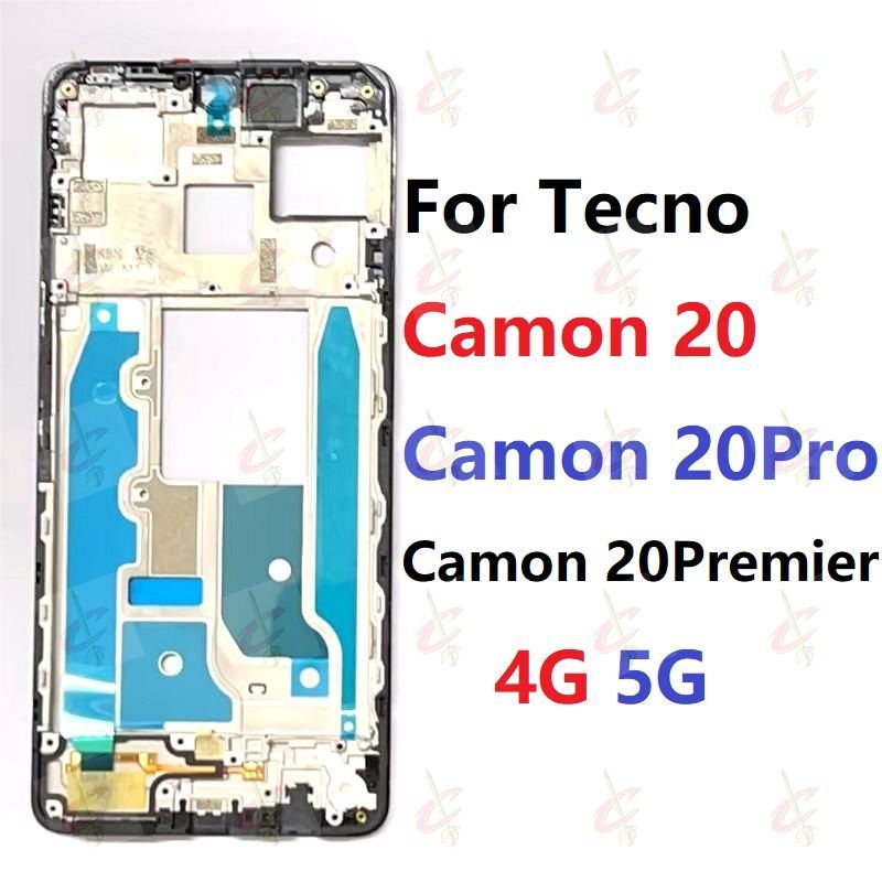 กรอบหน้าจอ LCD(กรอบจอ) สําหรับ Tecno Camon 20 Pro Premier 20S Pro CK6 CK6n CK7n CK8n CK9n