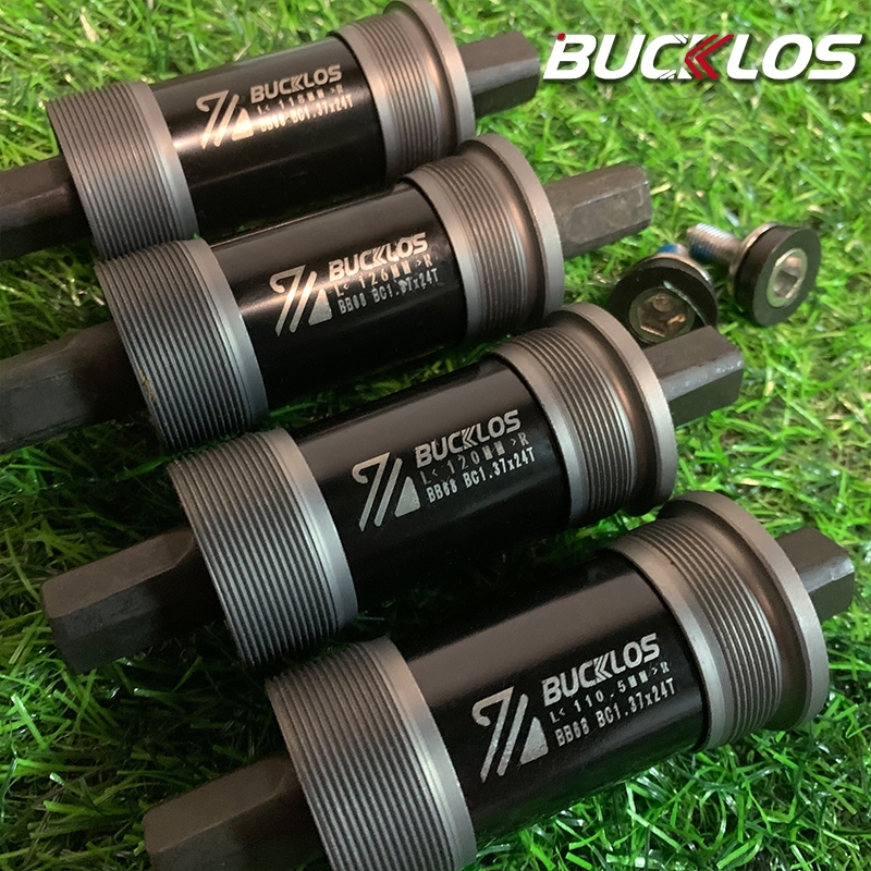 Bucklos กะโหลกเหลี่ยมจานดูด BB68 BB80 BB90 BB100 BB110 BB120 เพลากลาง กะโหลกจักรยาน