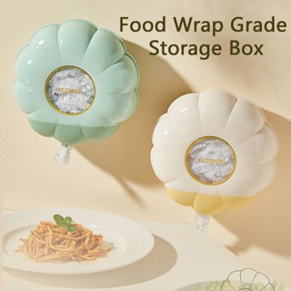 อาหารที่ใช้แล้วทิ้งยึดพลาสติกห่อเกรดกล่องเก็บติดผนังยืดหยุ่น…