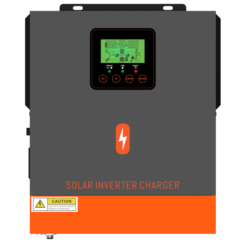 PowMr 1.5KW 24V Off Grid Solar Hybrid Inverter 230Vac ในตัว 80A MPPT Solar Charge Controller 50/60Hz Auto Identify Pure Sine Wave Inverter PV Voltage 30Voc-150Voc แบตเตอรี่ต้องรับประกัน 2 ปี