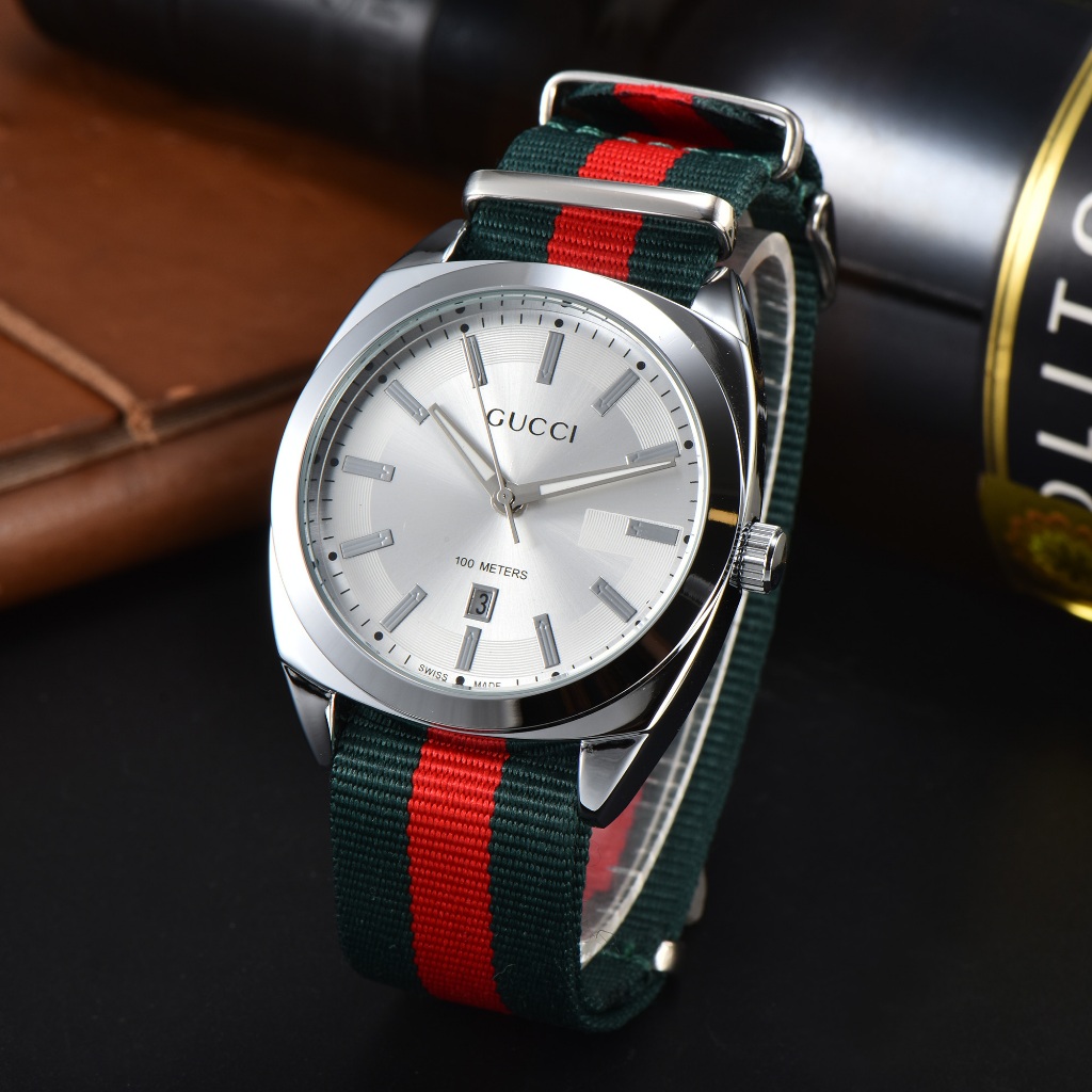 Gucci Wrist Watch Quartz Movement Mechanical Webbing Strap
