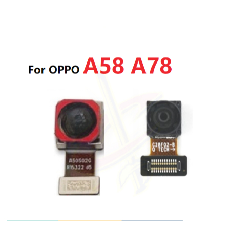 กล ้ องหน ้ าสําหรับ OPPO A58 A78 CPH2577 CPH2565 CPH2483 CPH2495 กล ้ องหลัง