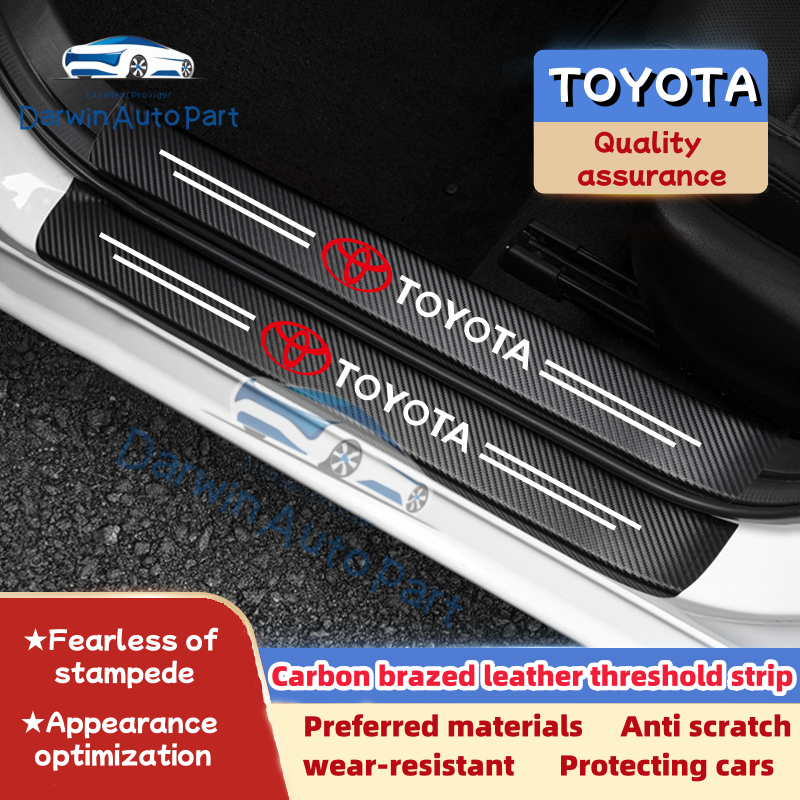 Toyota รถประตู Sill สติกเกอร์ Trunk เกณฑ์ Anti-Scratch Decals 4 ชิ้น 8 ชิ้น 9 ชิ้นสําหรับ Toyota Avanza Fortuner RAV4 Rush Hiace Corolla Innova Wigo Revo Vios Veloz Hilu อุปกรณ์เสริม

<p>“><center></p>
<h4></h4>
<p><p><font color=