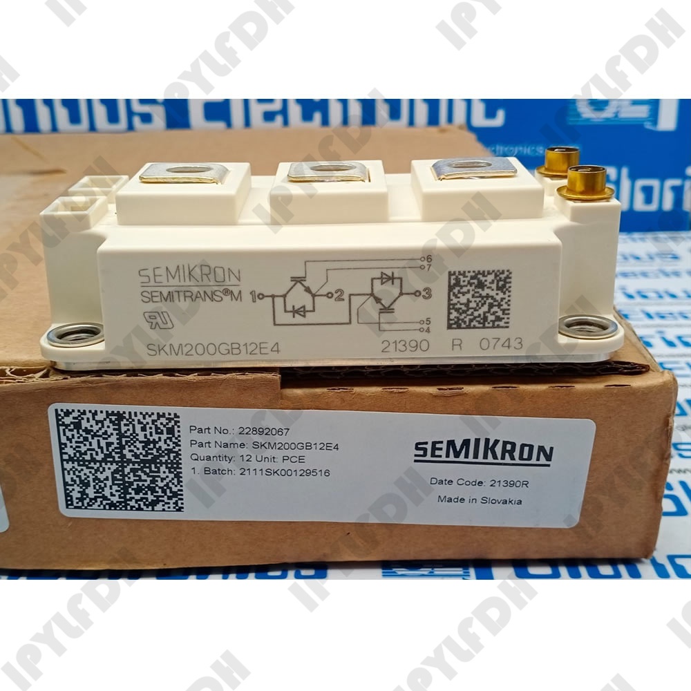 SKM200GB124D SKM200GB12E4 โมดูลไฟ IGBT
