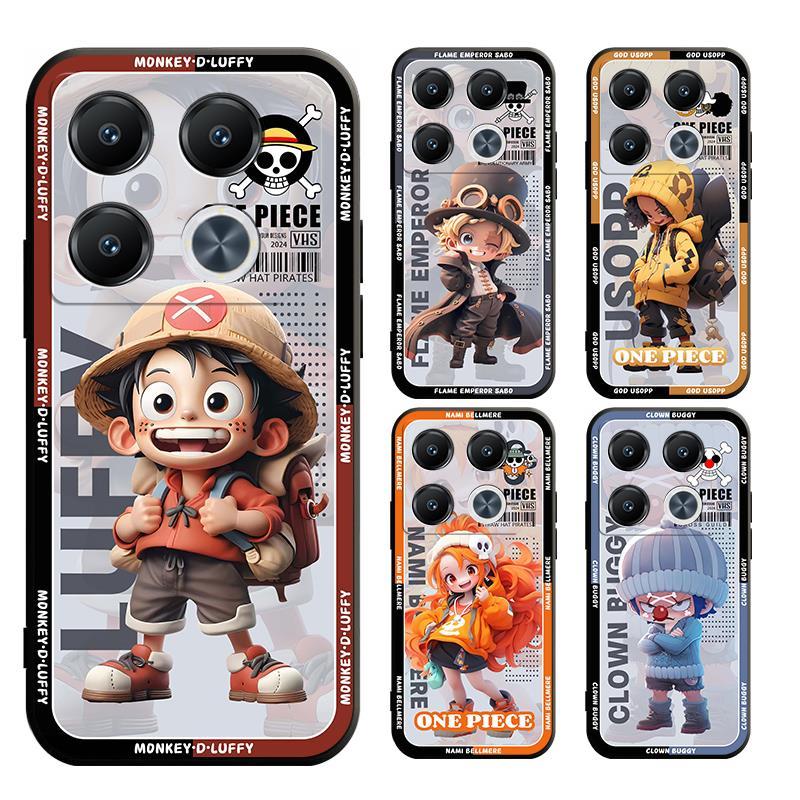ปลอกสําหรับ infinix GT 20 10 PRO X6871 X6739 onepiece luffy Case Soft Cover