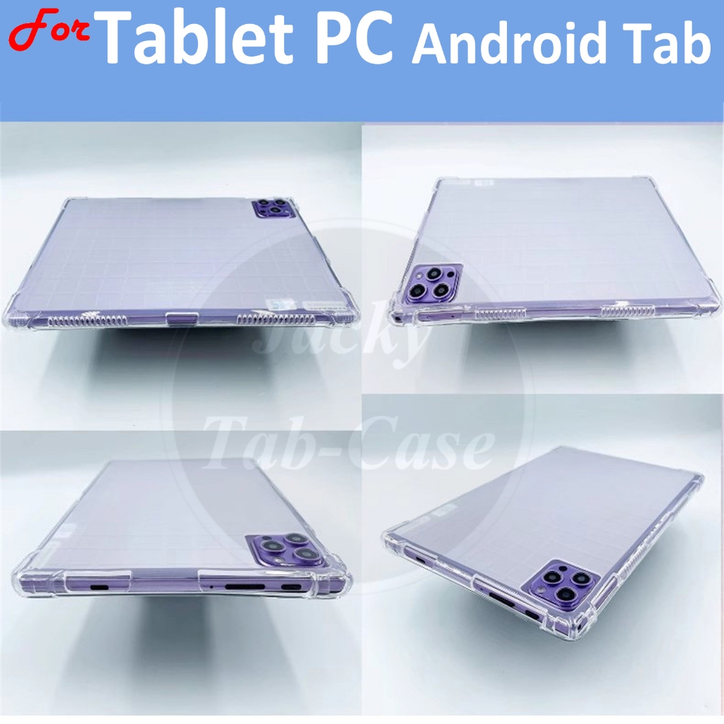 เคสสากลสําหรับแท็บเล็ตพีซีใหม่ 10.1" 10.5 10.8 11.2 11.6 นิ้ว (Tablet PC ยาว*กว้าง: 24 ซม.*16 ซม./9.7*6.3 นิ้ว) Galaxy MXS SPARK Android 10 11 12 13 เคสกันกระแทกซิลิโคนนุ่ม TPU Cover