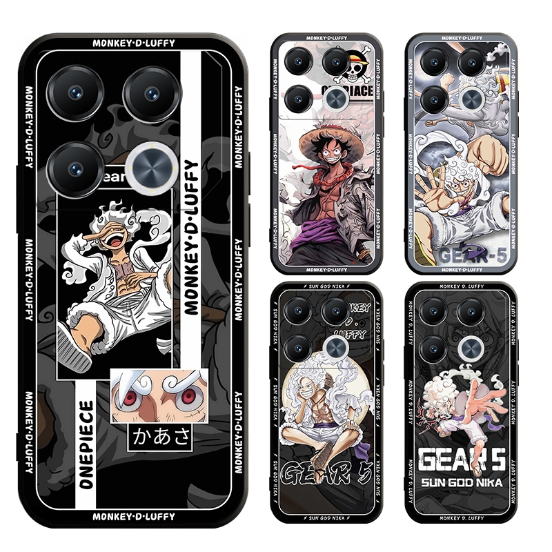 สําหรับ infinix GT 20 10 PRO X6871 X6739 onepiece luffy gear 5 Case Soft Cover
