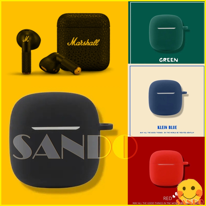 Marshall MINOR IV MINOR 4 เคสป้องกันหูฟัง ซิลิโคนนิ่ม เคส MARSHALL MINOR IV หูฟังฝาครอบป ้ องกัน