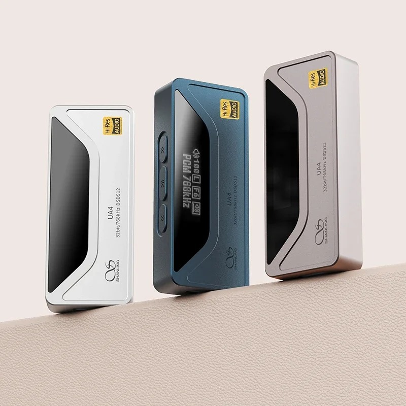 Shanling UA4 ES9069Q ชิปแอมป์ขยายเสียง DAC RT6863 Dual HiFi USB DAC 3.5 มม. 4.4 มม. รองรับแอป