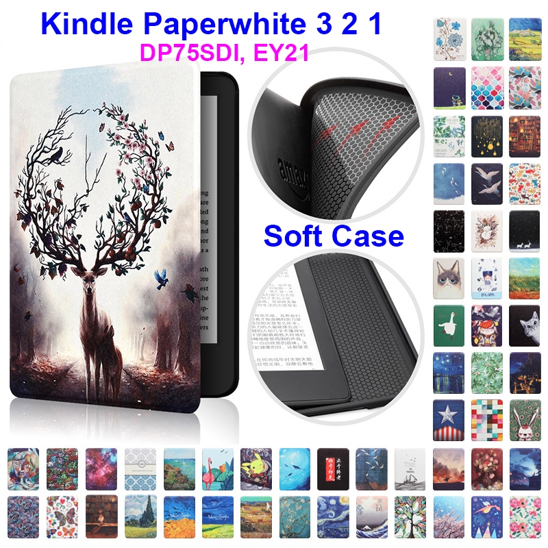 สําหรับ Kindle Paperwhite 4 3 2 1 6.0 "10th 7th 6th 5th Gen DP75SDI EY21 PQ94WIF J9G29R 2019 e-Book 