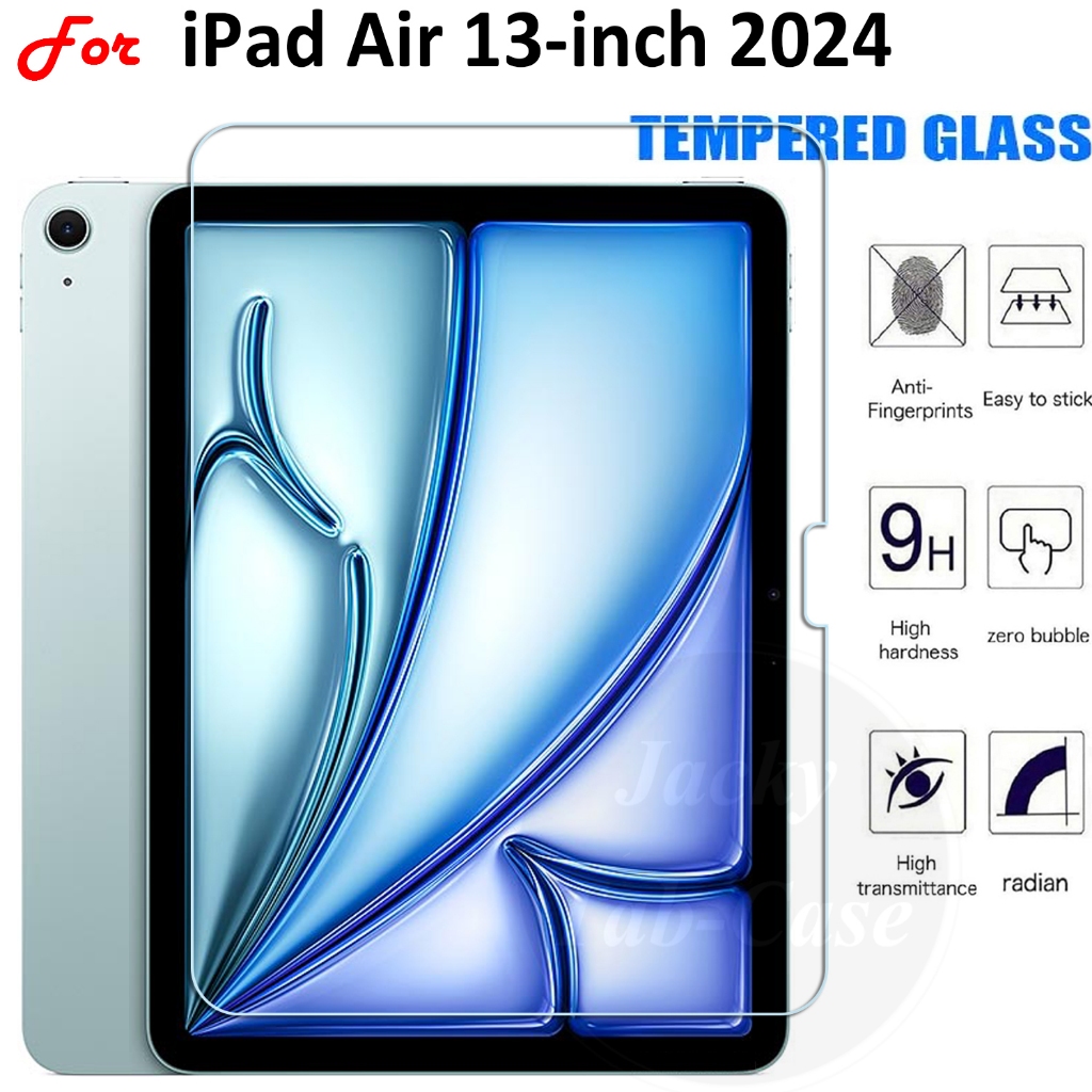 สําหรับ iPad Air 13 นิ้ว M2 (รุ่น:A2903/A2904/A2898) 2024 Air 13" M3 2025 Anti-Scratch ป้องกันหน้าจอ