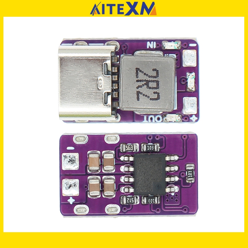 Diymore Mini DC 5V 2.4A ชาร์จ/Discharge โมดูล 3.7V 4.2V 18650 Li-ion แบตเตอรี่โมดูลแหล่งจ่ายไฟอินเทอร์เฟซ Type C