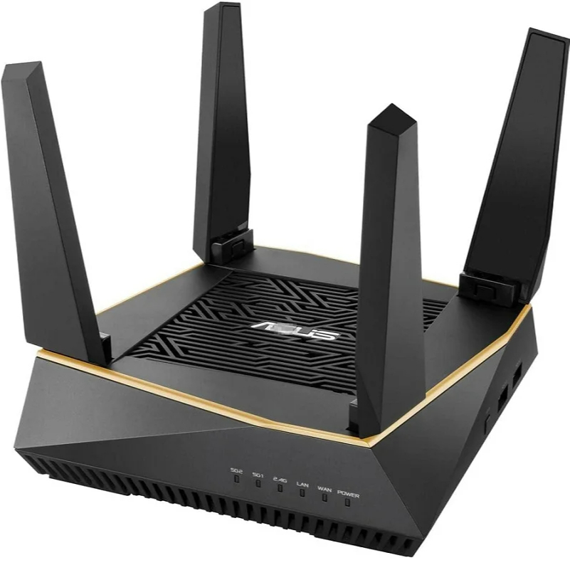 1pc Openbox AX6100 WiFi 6 Gaming Mesh Router (RT-AX92U) - เราเตอร์อินเทอร์เน็ตไร้สาย Gigabit แบนด์, 