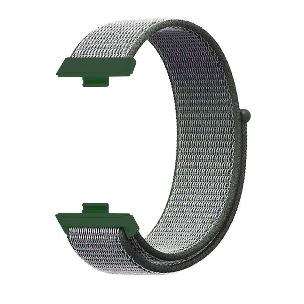 เปลี่ยนสายไนลอนระบายอากาศอุปกรณ์เสริมสร้อยข้อมือสําหรับ Huawei Watch Fit 3 4 Pro - รูปที่ 5
