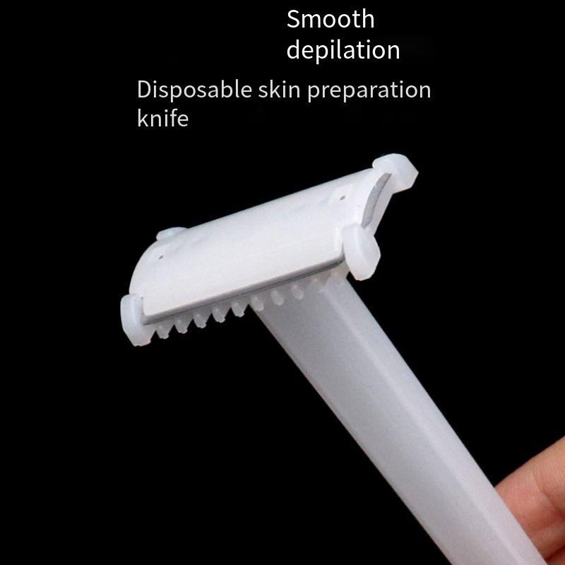 มีดโกนแบบใช ้ แล ้ วทิ ้ ง Anti-Scratch ใบมีดสองด ้ าน 1329 รักแร ้ ผมขาผมกําจัดขนโกน