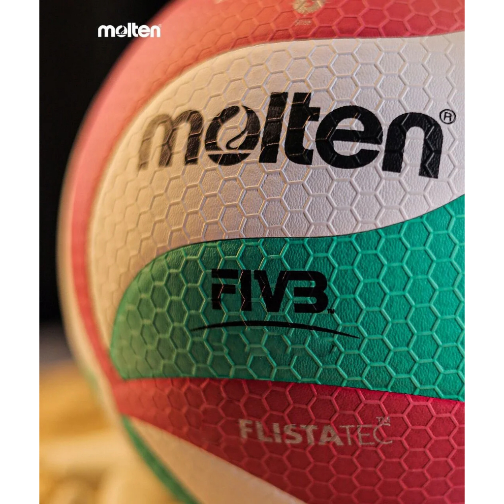 Made in Thailand FIVB Certified V5M5000 ยกเนื้อ molten ในร่มกลางแจ้ง Universal Volleyball Beach Voll