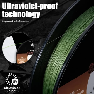 Seaknight G9 II 9 Strands 8 + 1 สายตกปลาถัก Fast Sinking สายตกปลา 150 M/300 M Seawater-proof UV-proof เคลือบ PTFE สายตกปลาทะเล 17-80LB