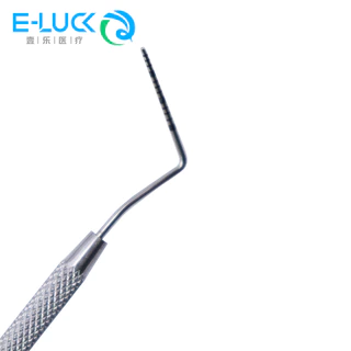 1 ชิ ้ นทันตกรรมสแตนเลสปริทันต ์ Probe พร ้ อม Scale/ Pocket Examination Probe