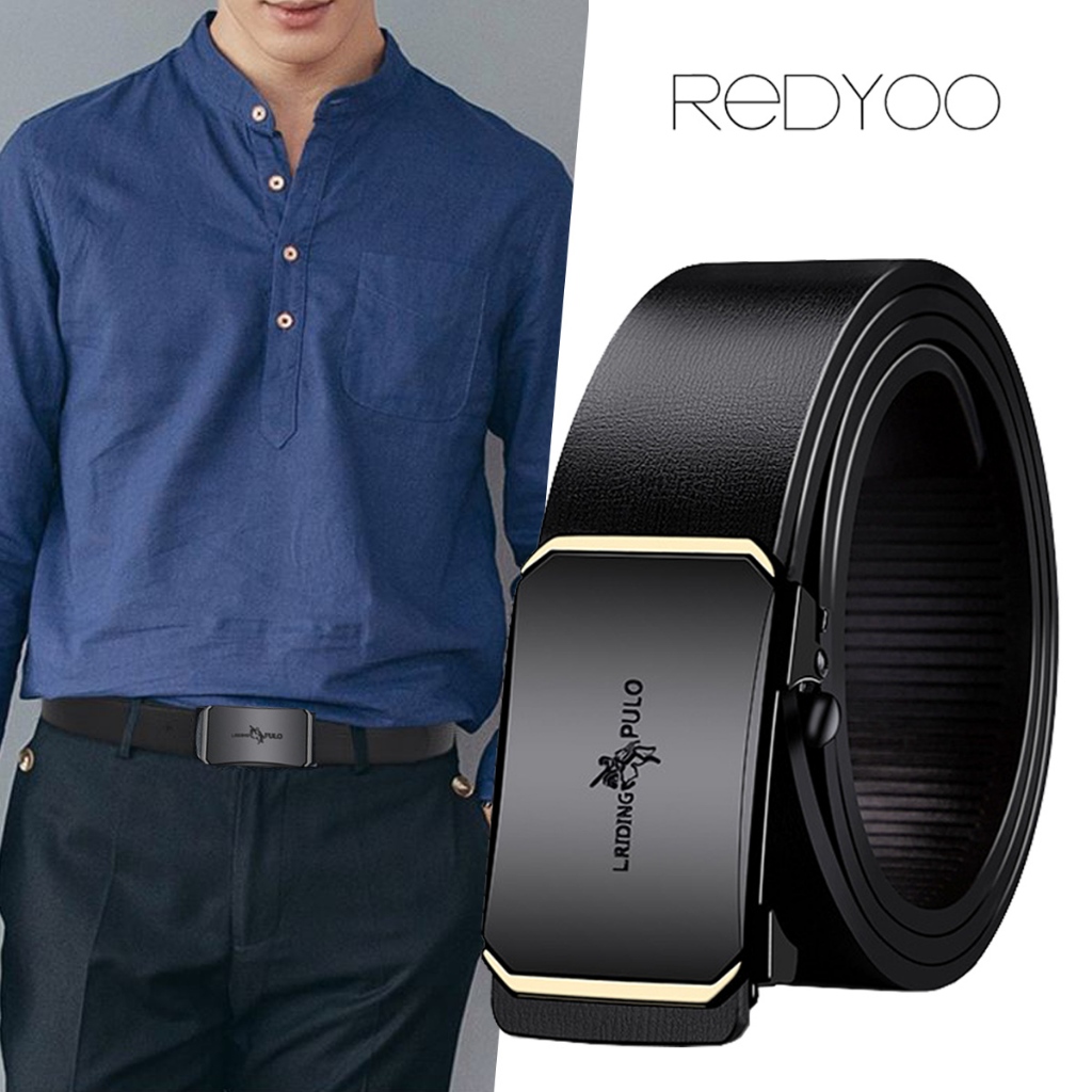REDYOO เข็มขัดแฟชั่นสำหรับผู้ชาย