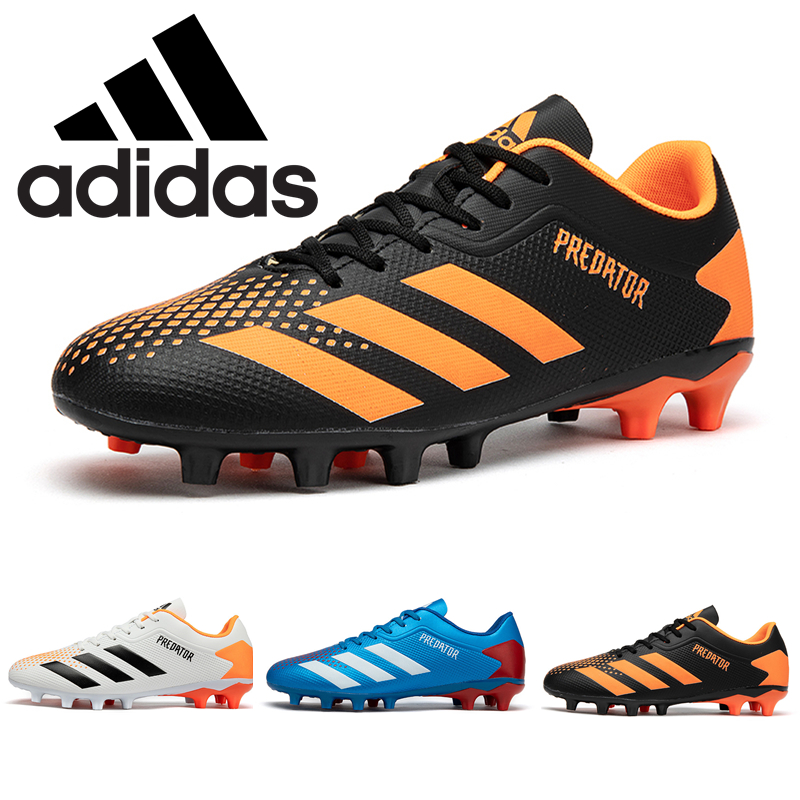 【COD】จัดส่งที่รวดเร็ว Adidas_Predator รองเท้าฟุตบอล รองเท้าบู๊ตฟุตบอล คุณภาพดี ขนาด EU40 - EU45 ทั้งชายและหญิง Training Football Shoes
