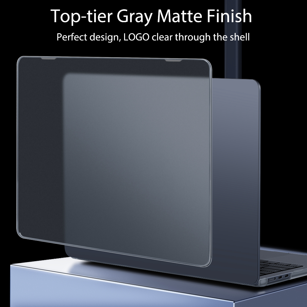 Ultra-thin matte สําหรับ MacBook กรณี 2025 M4 A3240 A3241 M3 2024 A3113 A3114 Air 13 15 2023 A2681 A2941 M2 Pro 14 16 A2992 A2991 A2918 A2780 A2485 Air Pro 13 นิ ้ วกรณี A2338 M2 M1 A2337