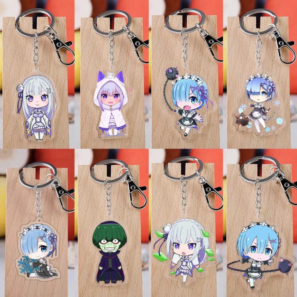 สินค ้ าแอนิเมชั ่ นจากรอยขีดข ่ วนในอีกโลกหนึ ่ งจี ้ พวงกุญแจอะคริลิค Ramrem