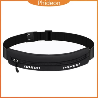 Phideon กระเป๋าคาดเอวปั่นจักรยานแบบบางเฉียบพร้อมช่องเสียบหูฟัง