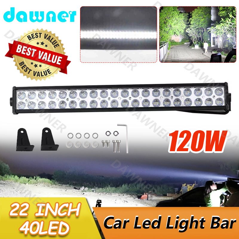 26Inch 360W ไฟสปอตไลท์รถยนต์ 12V 24V 12D สว่างมาก LED ขับรถสําหรับรถบรรทุก UTV SUV 4x4