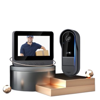 กริ ่ งประตูไร ้ สาย แหวนประตูกันน ้ ําอินฟราเรด Night Versi…