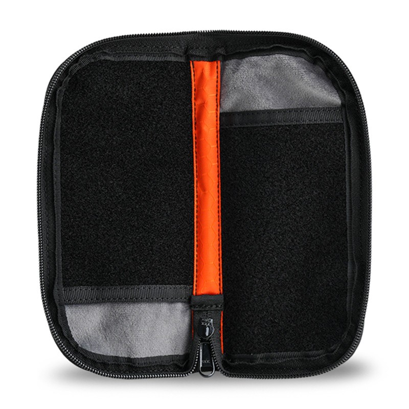VE19 EDC กระเป๋า, กระเป๋าเครื่องมือสําหรับผู้ชาย, EDC Pocket Organizer Storage EDC Gears, Long EDC Pouch Organizer, ยูทิลิตี้กระเป๋าสําหรับ Multitools, ไฟฉาย/Knives