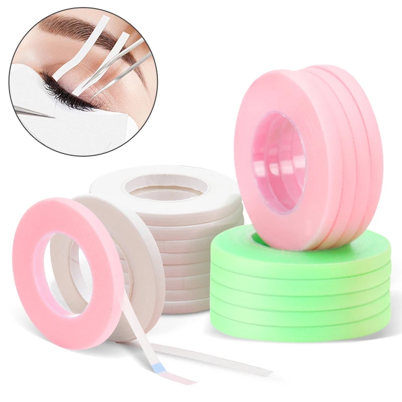 1/2/4/6 ม ้ วน 4 มม.เทปยกขนตา Easy Tear Grafted Eyelash สําหรับ Beiginer Eyelashes Extension Tool