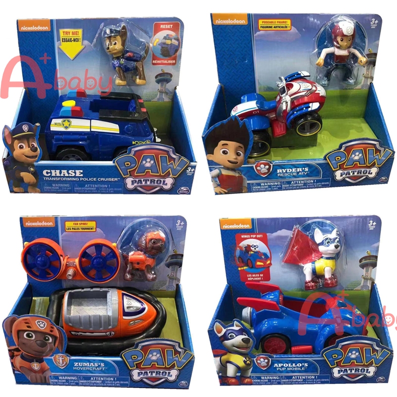 PAW Patrol ของเล ่ น （Chase Marshall Skye Ryder Zuma Apollo）Original Spin Master Nickelodeon