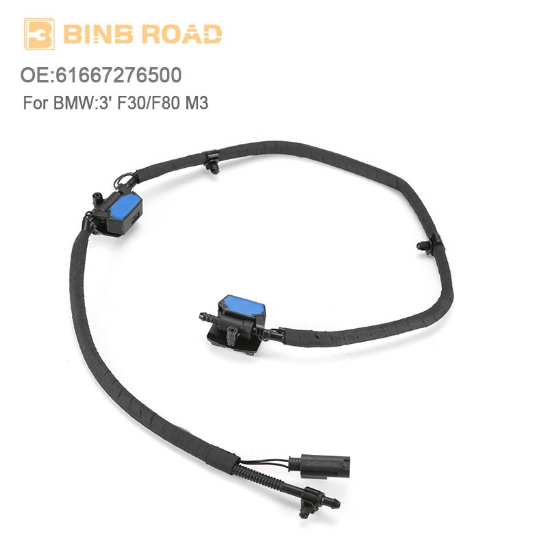 Binb ROAD สเปรย์ล้างหน้าต่างอาร์เรย์หัวฉีด 61667276500 สําหรับ BMW 3 F30 F31accessories อะไหล่เดี่ยว