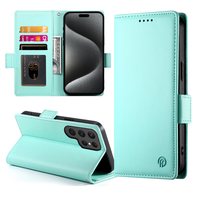 Retro สําหรับ Samsung Galaxy S24 FE S25 Ultra S23 FE S24 Ultra S23 Ultra S22 Ultra S25 Plus S24 Plus S23 Plus S22 Plus Luxury กระเป๋าสตางค์หนัง PU ฝาครอบ Cas - รูปที่ 6