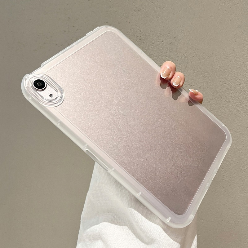 โปร่งใส Soft TPU Light Thin กรณีแท็บเล็ตสําหรับ iPad Mini 6 5 9.7 5th 6th Air 3 4 5 iPad 10.2 7 8 9 10th Gen iPad Pro 11 นิ้ว iPad Pro 2025 A16 Simple iPad Casing Cover