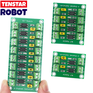 Pc817 2/4/8 Channel Optocoupler Isolation Board ตัวแปลงแรงดันไฟฟ ้ าอะแดปเตอร ์ โมดูล 3.6-30V Driver Photoelectric โมดูลแยก