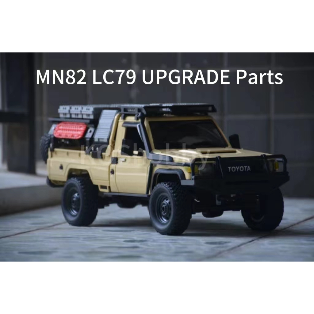 Koshobby การปรับเปลี ่ ยนร ่ างกายด ้ านหลังสําหรับ MNRC MN82 LC79 รีโมทคอนโทรล Off road Vehicle Pickup อัพเกรด