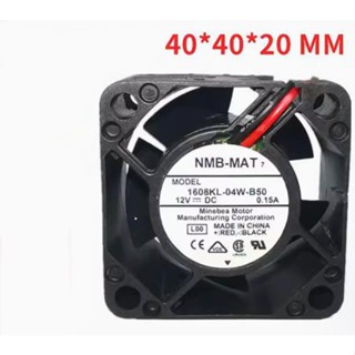 ใหม่ พัดลมระบายความร้อน แบบเงียบพิเศษ NMB 4020 12V 0.15A 160…