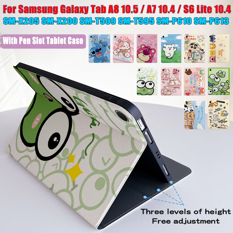 สําหรับ Samsung Galaxy Tab A8 10.5 A7 10.4 Tab S6 Lite 10.4 SM-X205 SM-X200 SM-T509 SM-T595 SM-P610 