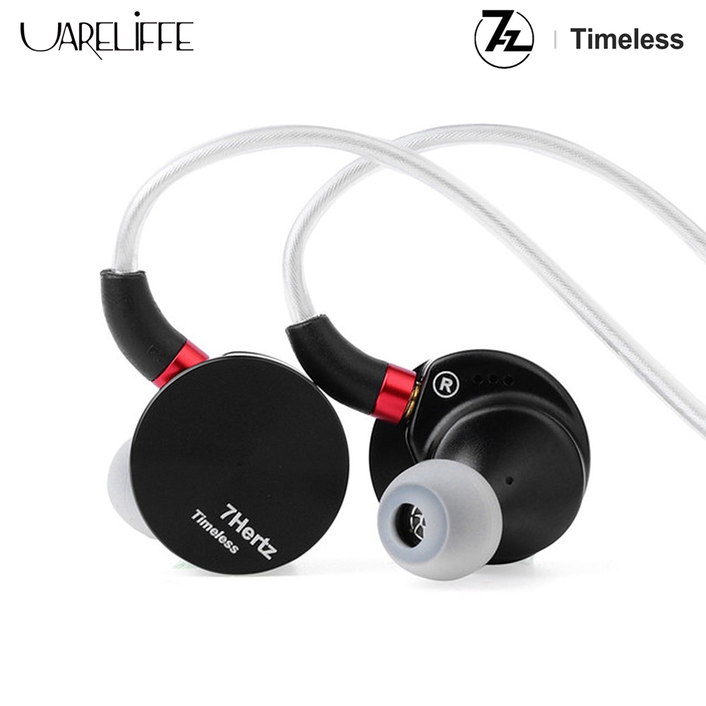 Uareliffe 7HZ Timeless แบนหูฟัง N52 แม่เหล็กโลหะซับวูฟเฟอร์ Earplug เบสดีความละเอียดสูง HiFi Music M