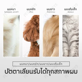 🐩อุปกรณ์เสริมฟรี 🔋เครื่องตัดขน สุนัข แมว ชุด12ชิ้น ปัตตาเลี่ยนตัดขนแมวและสุนัข แบบไร้สาย เสียงเบา
